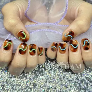 ネイル Nail Studio GOTHAM所属・高円寺駅からすぐ🌈 ネイルGOTHAMのネイルデザイン