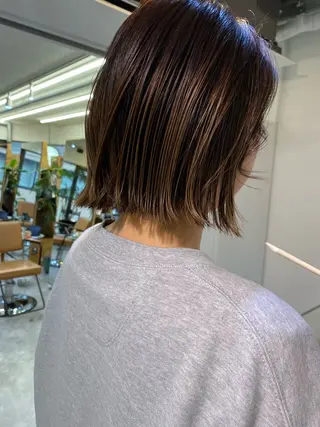 ミディアム カラー iroha/ n.w.h🎀のヘアスタイル