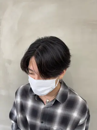 ショート メンズ 【GRANDEUR】 RYUのヘアスタイル