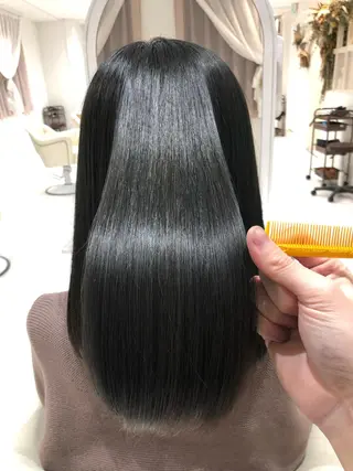 ロング 似合わせかわいい カット【店長】珱翔のヘアスタイル