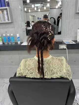 ヘアアレンジ Endearing所属・Endearing 北澤那未🌟銀座のヘアスタイル