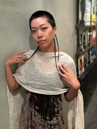 ショート 優 作のヘアスタイル