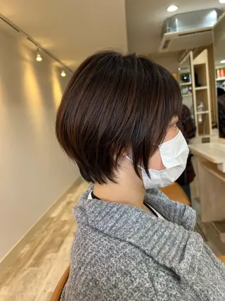 ショート 《放出》Forte マネージャー山根英明のヘアスタイル