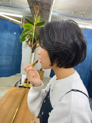 ショート Agu  hair rupia 金沢店所属・金沢美容室/ 艶髪/夜営業/JINのヘアスタイル