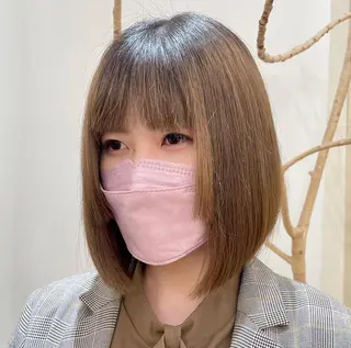 ミディアム 塩谷 雪花のヘアスタイル