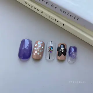 ネイル Freex nail所属・freex nail /ニュアンス/個性派のネイルデザイン