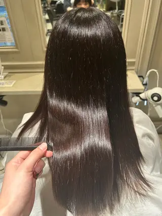 ロング 鈴木 心々麦のヘアスタイル