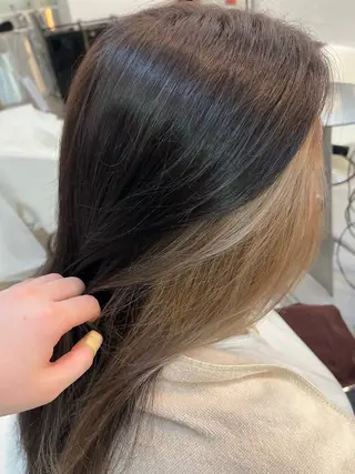 ロング カラー Gramercy alex所属・フルカワ リナのヘアスタイル