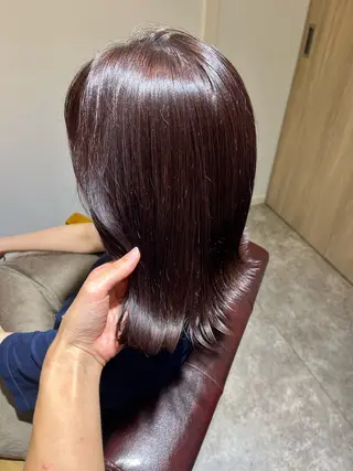 カラー 堀越 エリのヘアスタイル