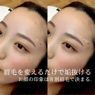 アイブロウ WHITEEYE堺東 店長/藁粥 明の眉毛・アイブロウイメージ