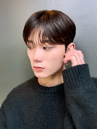 ミディアム パーマ メンズ スパイキーショート メンズ特化/鈴木美璃のヘアスタイル