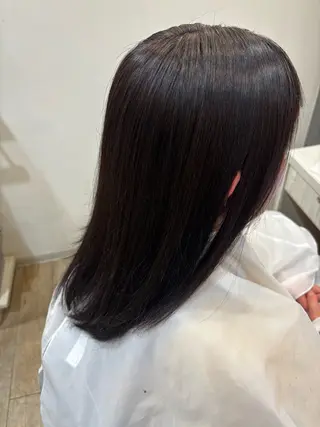 セミロング カラー EARTH  高田馬場所属・earth高田馬場 青山のヘアスタイル