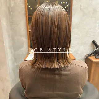 ミディアム 廣瀬双葉 トップスタイリストのヘアスタイル