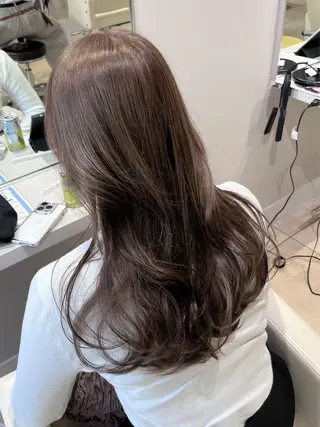 ロング 韓国レイヤー×モテ髪 /MITSUKI🤍のヘアスタイル