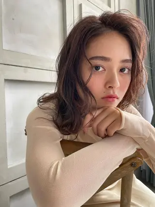 セミロング STUD hairsalon所属・STUD YUKIのヘアスタイル