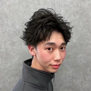 ショート メンズ メンズウルフ特化🐺 🔥長山耕大🔥のヘアスタイル