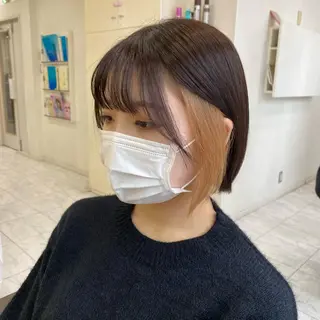 ミディアム カラー Agu hair TENOE大宮氷川参道店所属・☀️透明感艶感カラー 増田魁土☀️のヘアスタイル