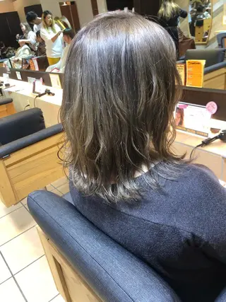 ミディアム effect所属・SATO YUKA🌟のヘアスタイル