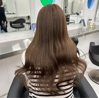 ロング カラー 🤍上品韓国ガーリー 🤍ひとみ🤍のヘアスタイル
