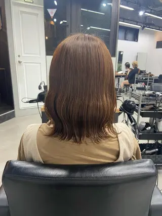 ミディアム ヘアアレンジ 🫧透明感カラー/ ナルハ🫧のヘアスタイル