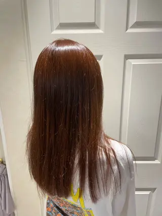 ロング カラー 柳井 準平のヘアスタイル