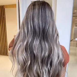 ロング カラー 🌈透明感カラー ✨松田龍也🌈のヘアスタイル
