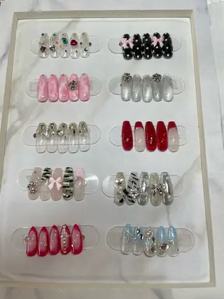 セミロング LBnail.sae /おえかきネイルのネイルデザイン