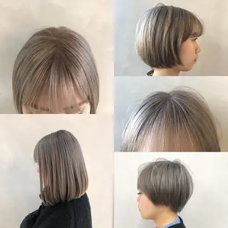 ショート 🌸ハイトーン 新田 廉 🌸のヘアスタイル