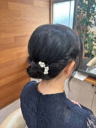 ヘアアレンジ 仙台/LYNDA/ 艶カラー/chikaのヘアスタイル