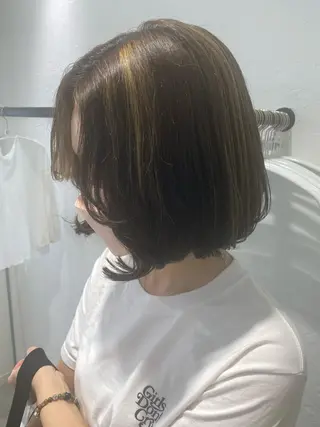 ショート 艶カラー/韓国風ヘア 🩵shioneのヘアスタイル