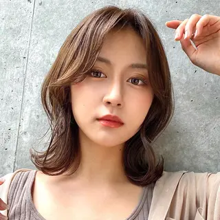 ミディアム youres hair 髪質改善トリートメント&ヘッドスパ　恵比寿本店【ユアーズ ヘア】所属・愛されヘア♪ 大森春奈のヘアスタイル