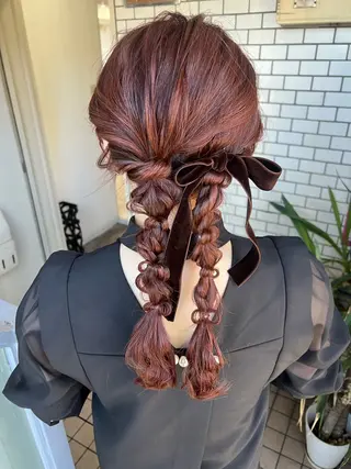 ヘアアレンジ 大人可愛いヘアメイク 💋🧚‍♀️しずかのヘアスタイル