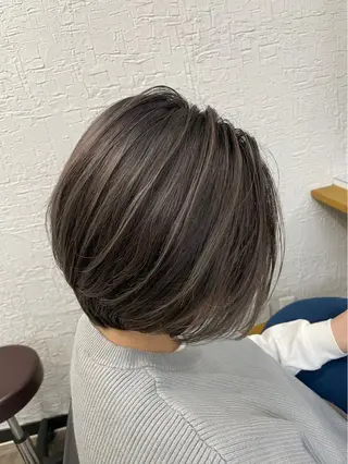 ショート カラー peqss/ keita🏄‍♂️のヘアスタイル