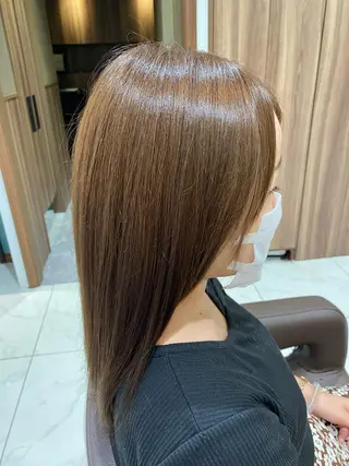 カラー Agu hair trico 久喜3号所属・ハイトーン&透明感 カラー☘️片山優陽のヘアスタイル