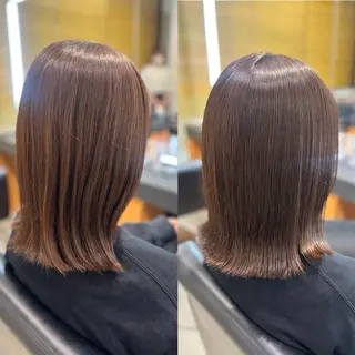 ミディアム 髪質改善/伏見 RABU(ému)のヘアスタイル