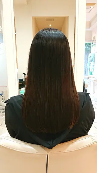 ロング 高橋 佑のヘアスタイル