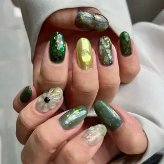 ネイル AO所属・ayame 🌙AO府中のネイルデザイン