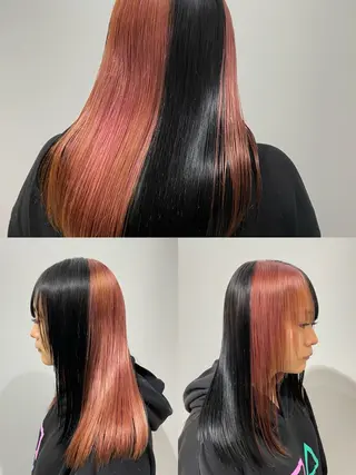 セミロング カラー Riganuts池袋 Hayato✂︎のヘアスタイル