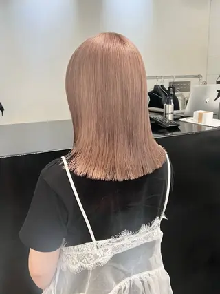 ミディアム カラー HARU//原宿🤍 リピート率NO.1のヘアスタイル