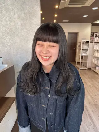 ロング カラー 高橋 みく/ minim 暖色のヘアスタイル