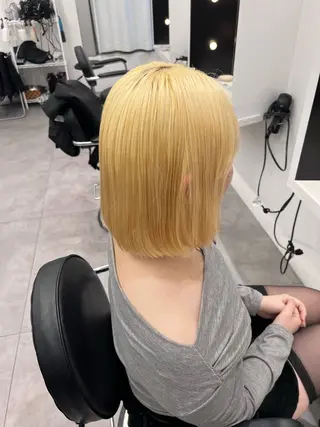 ショート カラー しゅういち/赤み消し カラー特化のヘアスタイル