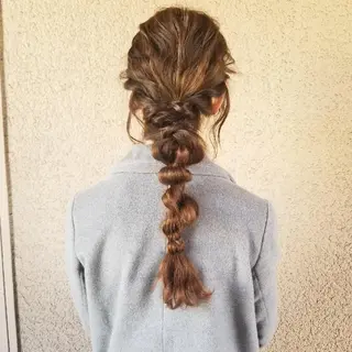 ロング ヘアアレンジ Day＆Night所属・Day&Night [店長]Chiakiのヘアスタイル