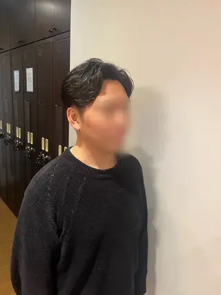 パーマ メンズ LENAHC ist アベフミナのヘアスタイル