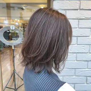 ミディアム カラー 📍欧米風/デ ザインNO.1/雅のヘアスタイル