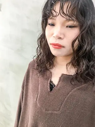 パーマ SEED&beauty byFLAT所属・ヘッドスパ (女性限定)🍋モエのヘアスタイル