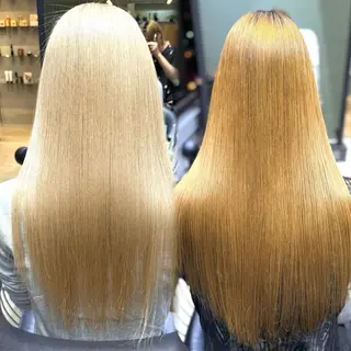 ロング パーマ ✨縮毛矯正　韓国ヘア レイヤー✨大濱快斗のヘアスタイル