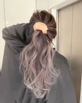ロング ambleluxe 🌈透明感カラー中野のヘアスタイル