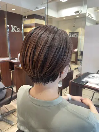 ショート 桑田 新菜のヘアスタイル