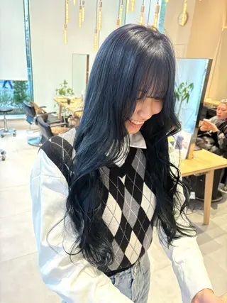 ロング カラー 風香🪼レイヤー /透明感カラーのヘアスタイル