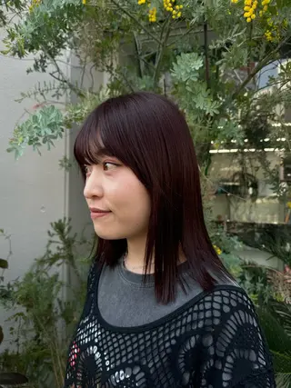 カラー TSUBAME HAIR所属・Yuzu .のヘアスタイル